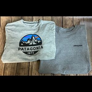 Patagonia Long Sleeve (2) Size Mediums